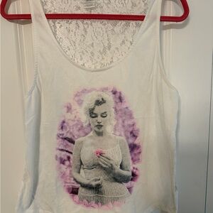 Women's Marilyn Monroe Tank Top L